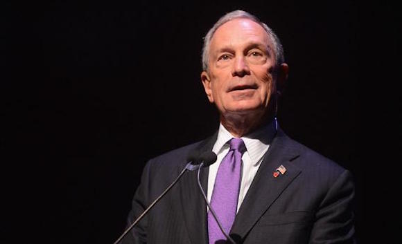 El exalcalde de Nueva York Michael Bloomberg