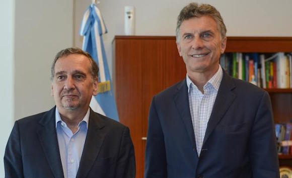 El Ing. Lino Bara&ntilde;ao, Ministro de Ciencias, Tecnolog&iacute;a e Innovaci&oacute;n Productiva de Argentina, ratificado por el Presidente Mauricio Macri.