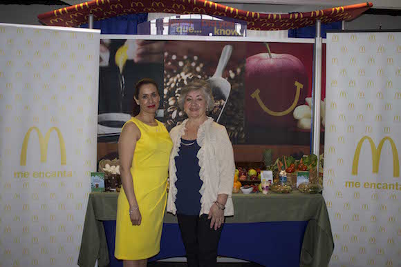 McDonald’s condujo una serie de talleres con Celeste Quintana, Dueña/Operadora de restaurantes McDonald's del Área Triestatal de Nueva York, y Sandra Arévalo, dietista/nutricionista registrada, en la NBC/Telemundo 2016 Health & Fitness Expo para enseñarles a los residentes del área cómo incorporar comidas balanceadas a sus rutinas diarias.