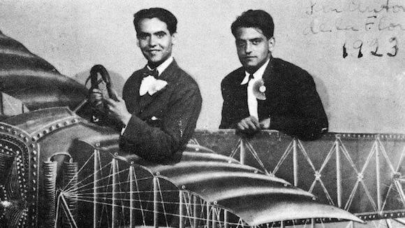 Federico Garc&iacute;a Lorca y Luis Bu&ntilde;uel en 1923.