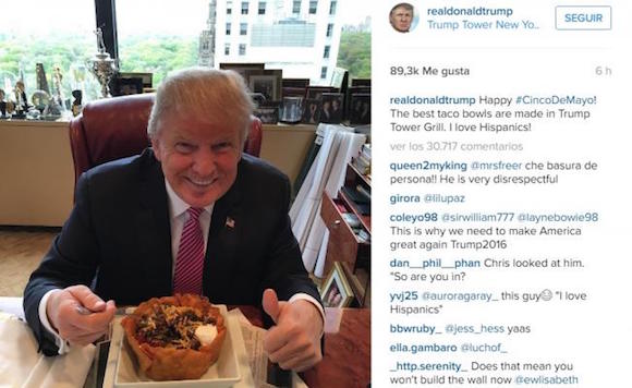 El aspirante republicano a la Presidencia de Estados Unidos, Donald Trump,