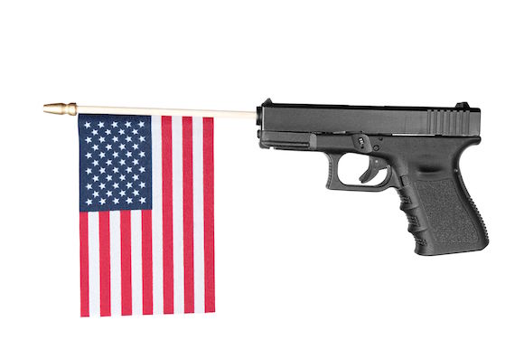 PROTESTA en Nueva York de familiares de víctimas por las armas de fuego en Estados Unidos.