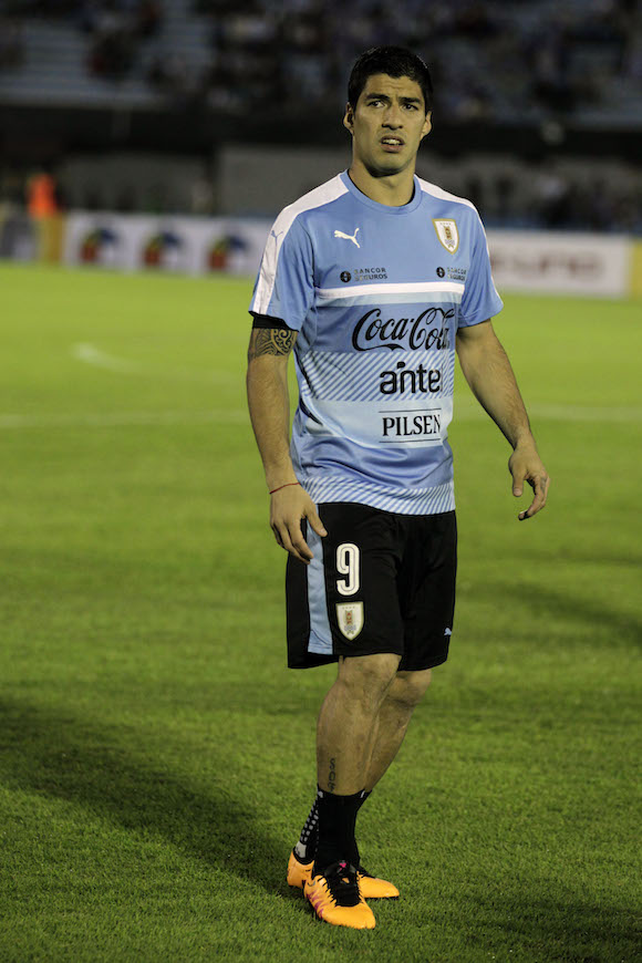 El delantero uruguayo Luis Suárez.