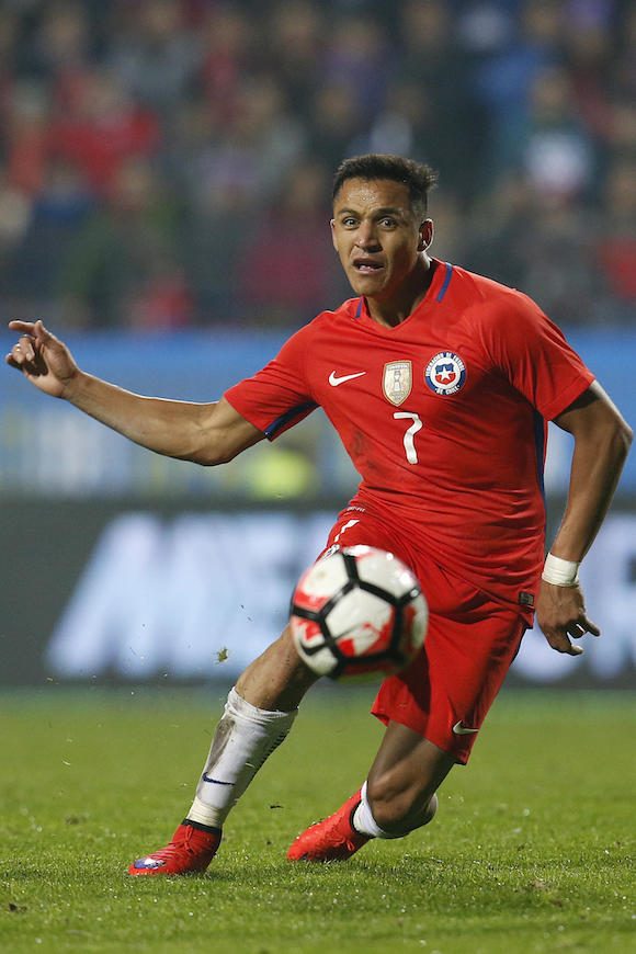 El delantero chileno Alexis Sánchez.