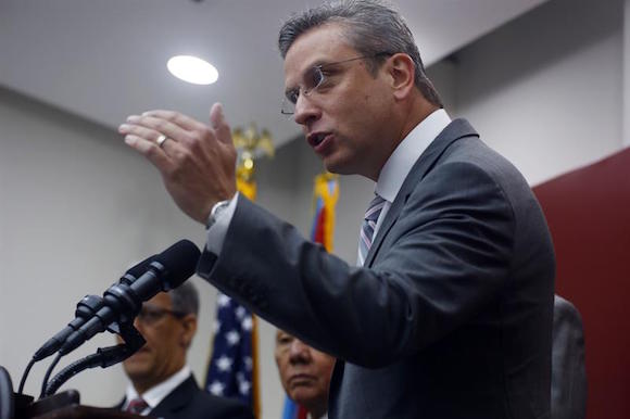 El gobernador de Puerto Rico, Alejandro García Padilla.