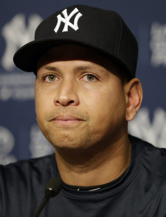 New York Yankees designated hitter Alex Rodriguez press conference