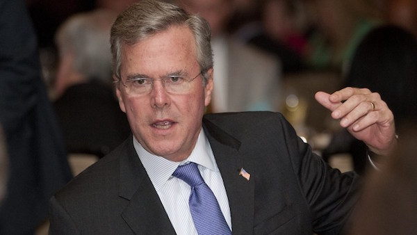 El exgobernador de Florida Jeb Bush.