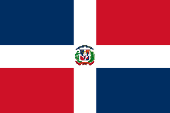 DOMINICAN REPUBLIC FLAG