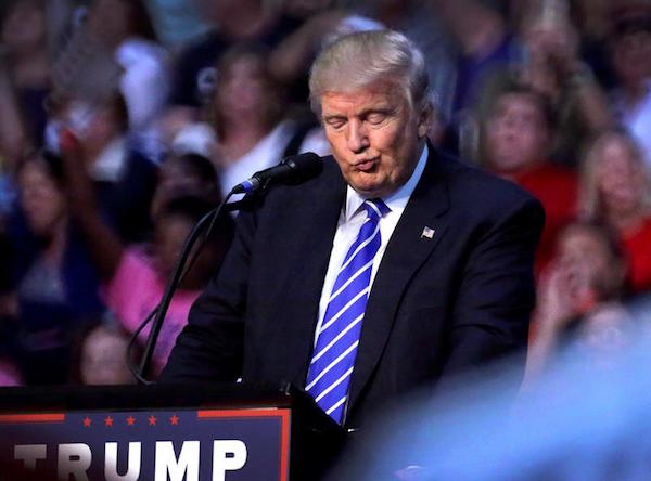 El candidato republicano a la Presidencia de EE.UU., Donald Trump.