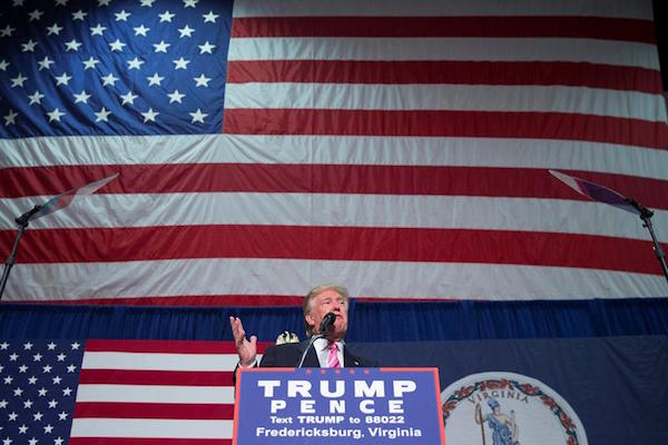 El candidato republicano a la Casa Blanca, Donald Trump.