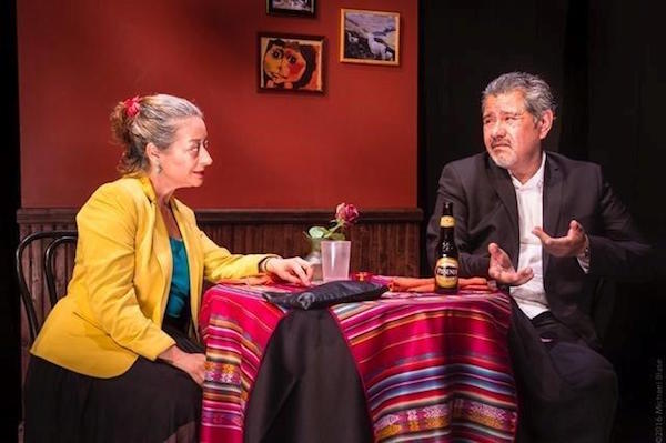 Adriana Sananes y Anthony Ru&iacute;z.