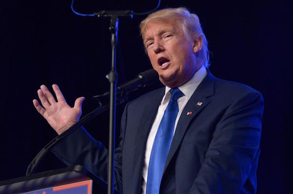 El candidato a la presidencia de los Estados Unidos por el partido republicano, Donald Trump.