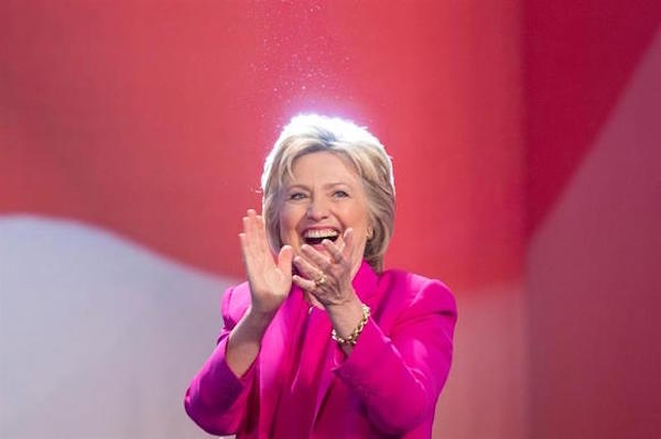 La aspirante demócrata a la Casa Blanca, Hillary Clinton.