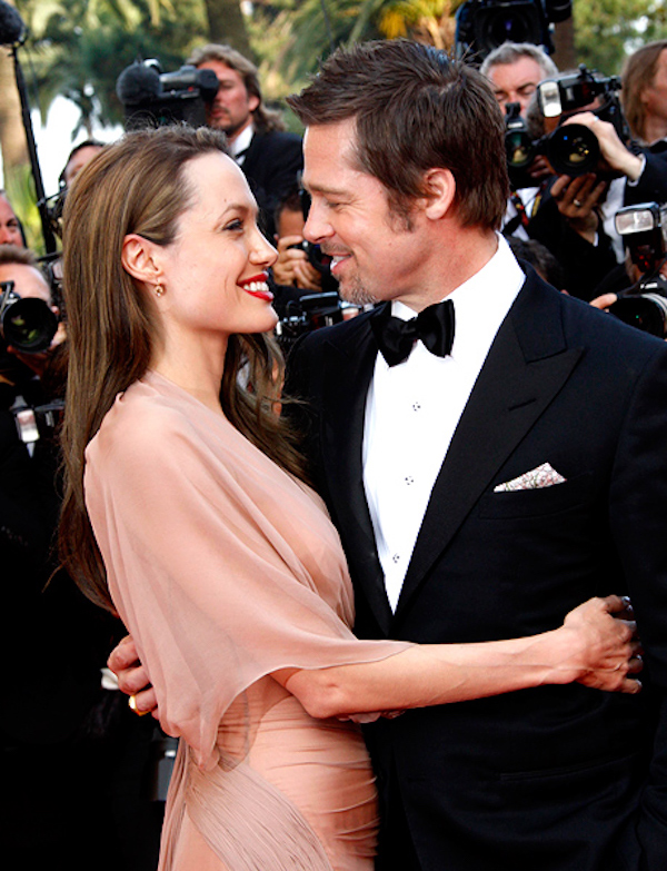 Angelina Jolie y Brad Pitt 