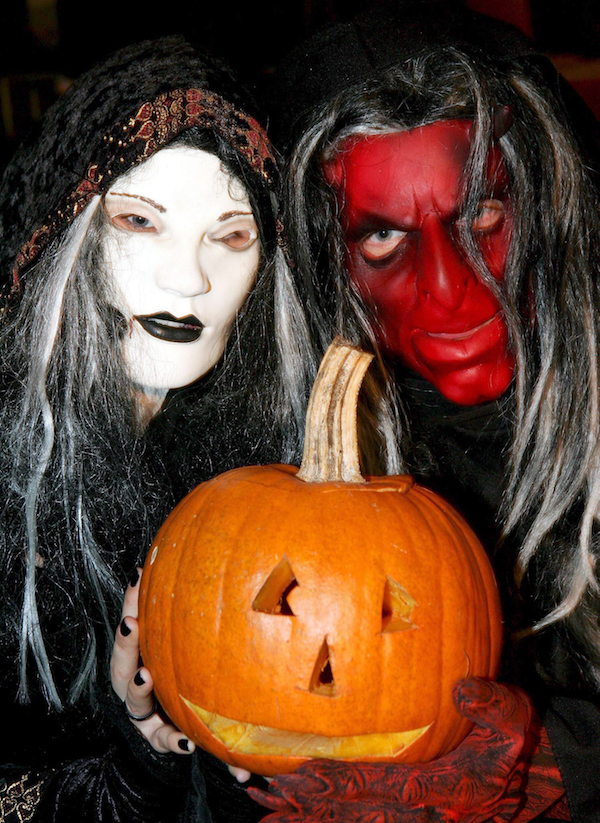 La historia de la calabaza proviene de Irlanda. En la imagen unos participantes en la fiesta de Halloween en Berlín, Alemania.