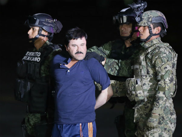 El Chapo Guzmán.