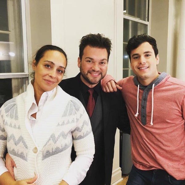Dalia Davi, Rafael Alejandro y Ricardo Laboy.