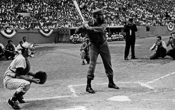 Fidel Castro fue un gran aficionado al bÈisbol.PRENSA LATINA
