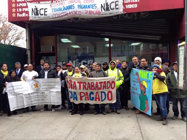 Los trabajadores inmigrantes, en su mayor&iacute;a jornaleros, con el apoyo de organizaciones comunitarias y de los sindicatos, se encuentran unidos para educarse y buscar herramientas para evitar el robo del salario que por derecho les corresponde. 
