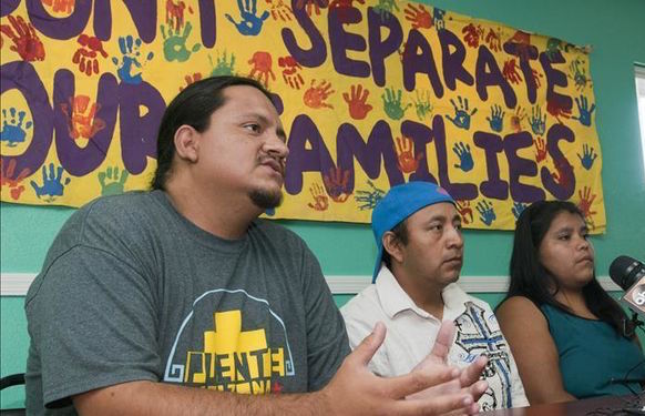 Carlos Garc&iacute;a, director del grupo de activistas Puente.