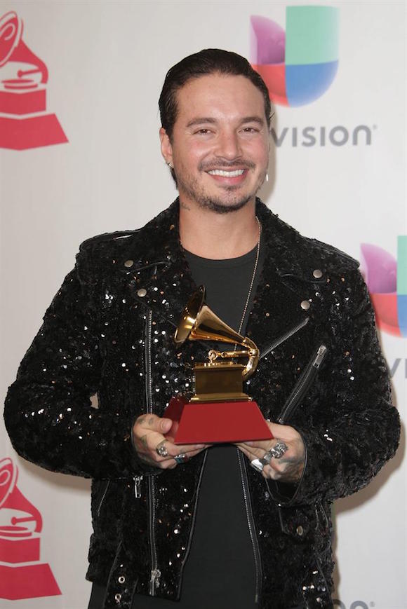 El cantante J. Balvin