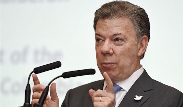 En la imagen, el presidente colombiano, Juan Manuel Santos. EFE/Archivo