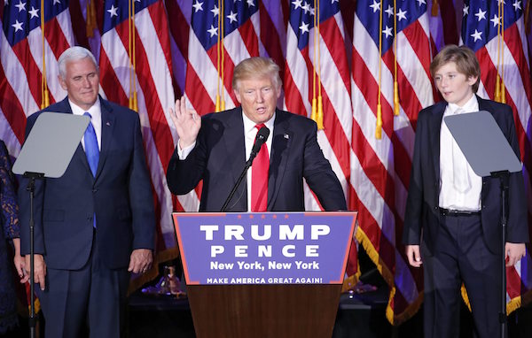 El presidente electo de EE.UU., Donald Trump.
