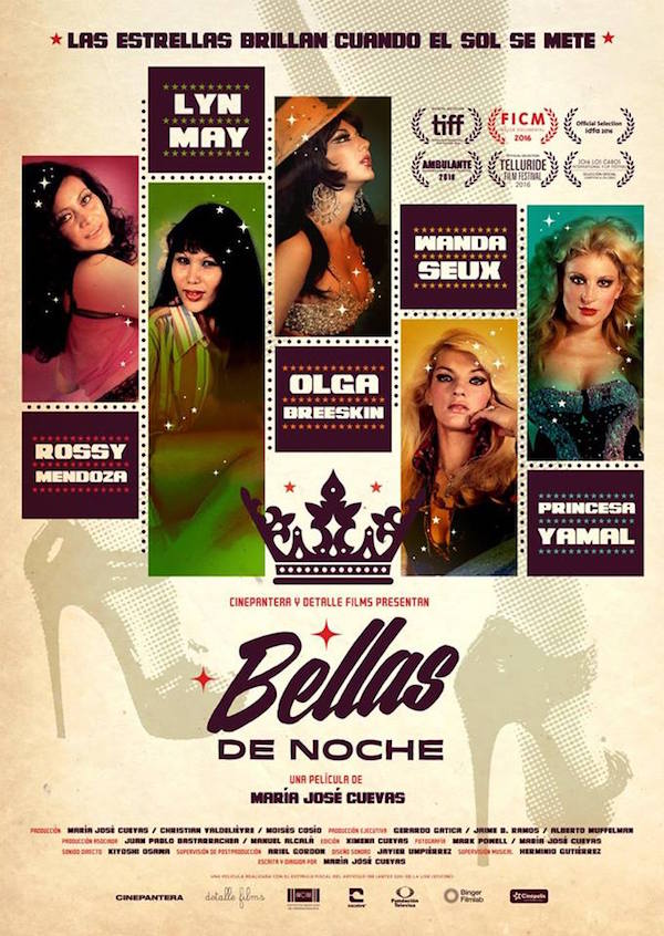 Cartel publicitario de la pel&iacute;cula &ldquo;Bellas de Noche&rdquo;.