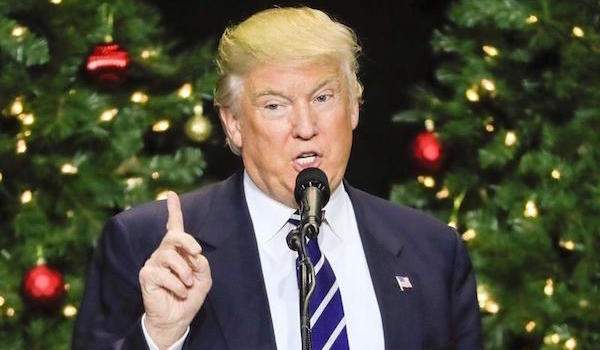 - El presidente electo de Estados Unidos, Donald Trump.