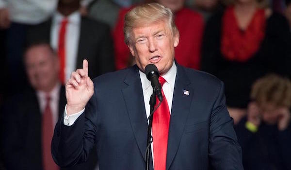 El presidente electo, Donald Trump.