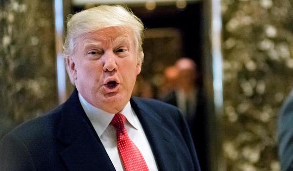 El presidente electo Donald Trump