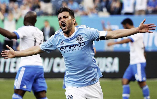 El delantero espa&ntilde;ol David Villa, actual integrante del New York City, ha sido elegido como el jugador m&aacute;s valioso del 2016 en la Major League Soccer (MLS), la liga profesional de f&uacute;tbol de Estados Unidos. Foto Facebook. 