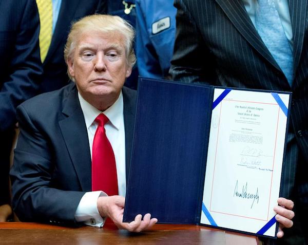 El presidente de los Estados Unidos, Donald J. Trump.