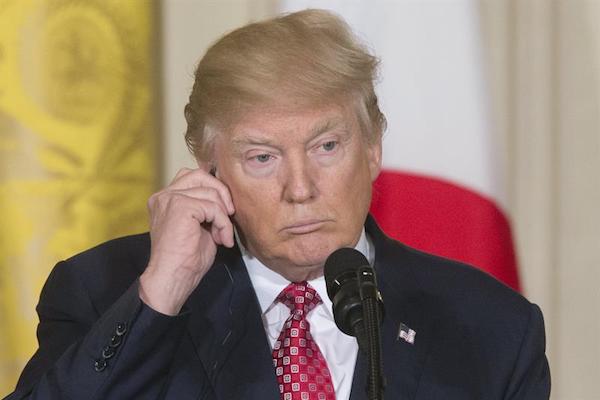 El presidente estadounidense Donald Trump.