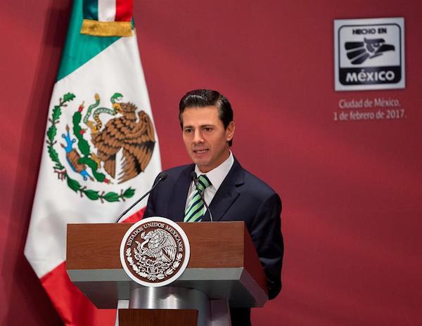Fotograf&iacute;a cedida por la Presidencia de M&eacute;xico del presidente mexicano, Enrique Pe&ntilde;a Nieto.