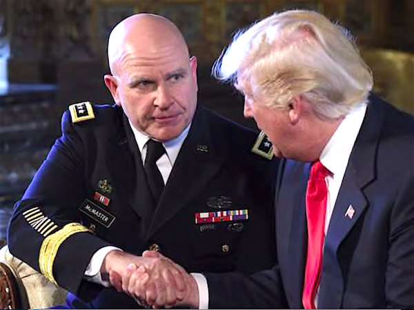 El lunes 20 el Presidente Trump confirm&oacute; al General del Ej&eacute;rcito H.R. Mc Master como Consejero de Seguridad Nacional, quien le asesorar&aacute; en asuntos de inmigraci&oacute;n, seguridad, refugiados y terrorismo. 