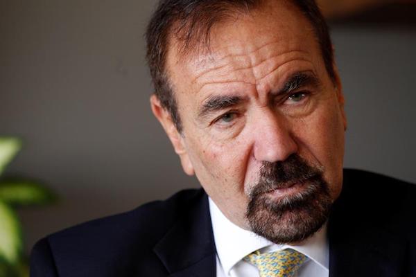 El empresario inmobiliario Jorge Pérez posa durante una entrevista con Efe hoy, jueves 9 de febrero de 2017, en Ciudad de México (México).