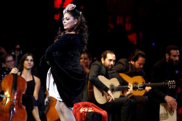  La cantante espa&ntilde;ola, Isabel Pantoja se presenta hoy, mi&eacute;rcoles 22 de febrero de 2017, en la tercera noche de la 58 versi&oacute;n del Festival internacional de la canci&oacute;n de Vi&ntilde;a del Mar en la Quinta Vergara, en Vi&ntilde;a del Mar, localidad distante 120 km. al noroeste de Santiago Chile (Chile). 