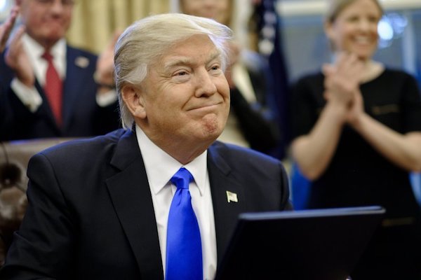 El presidente de Estados Unidos, Donald Trump.