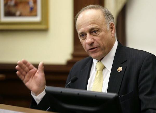 MR. STEVE KING. Los latinos somos la salvación ideológico-cultural de Estados Unidos, vaya a un hogar latino y aprenda de los valores y cultura que compartimos mayoritariamente, y hace tiempo hacemos grande América.