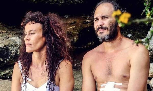 Lola Amores y Eduardo Martínez en "Santa y Andrés"