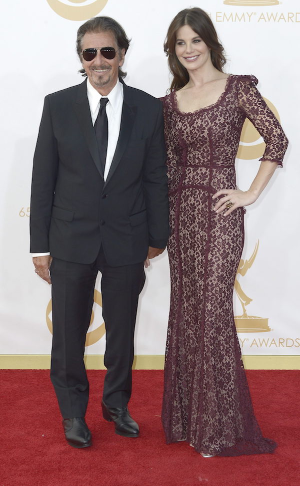 Imagen de archivo de Al Pacino y su pareja, la argentina Lucila Polak.