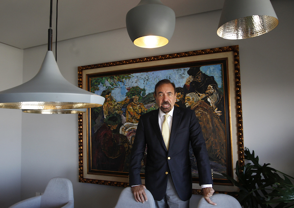 El empresario inmobiliario estadounidense, de origen cubano-argentino, Jorge P&Egrave;rez, amigo personal del mandatario durante dos d&Egrave;cadas. Foto EFE/Jorge N˙&Ograve;ez