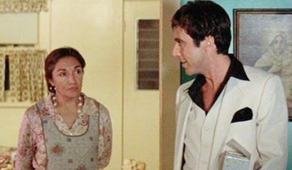 Miriam Colón y Al Pacino en "Scarface".