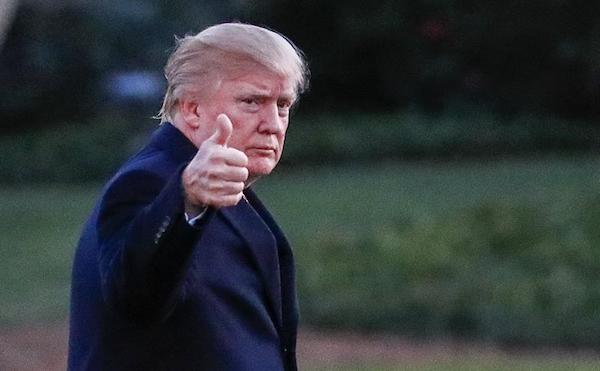 El presidente de EEUU, Donald Trump.