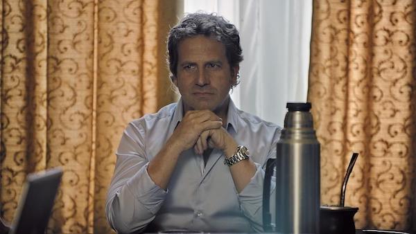 Diego de Paula en "El Candidato". 