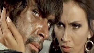 Dos actores cubanos en el cinema italiano, Tom&aacute;s Mili&aacute;n y Chelo Alonso en "Corri, Uomo".  