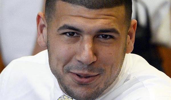 El exjugador de f&uacute;tbol americano de los New England Patriots Aaron Hern&aacute;ndez.