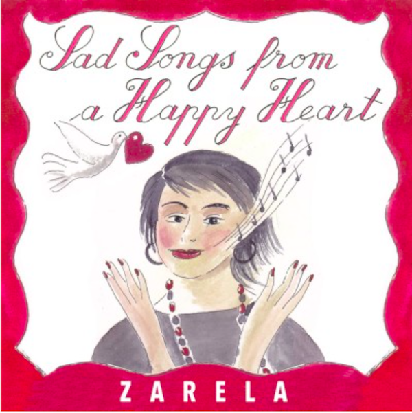 Carátula del disco de Zarela, el cual presentará oficialmente el miércoles 26 de abril en un exclusivo evento, acompañada de la banda completa con la que grabó su CD.