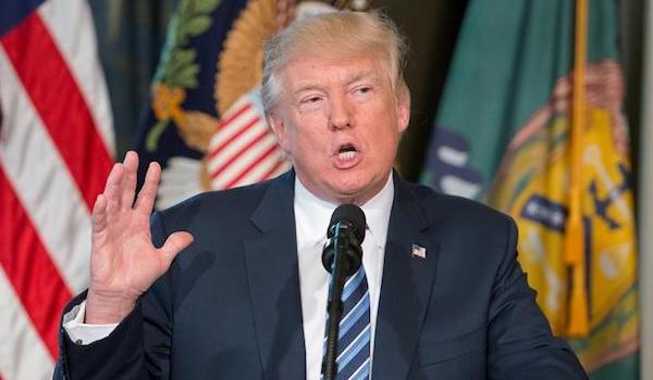 El presidente de EEUU, Donald Trump.